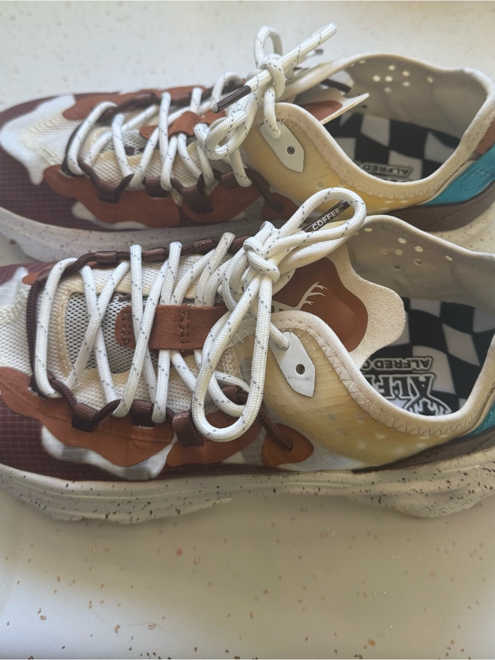 Alfred X Sorel Kinetic Breakthrough Lace But Coffee First Sneakers - Picture 4 of 6